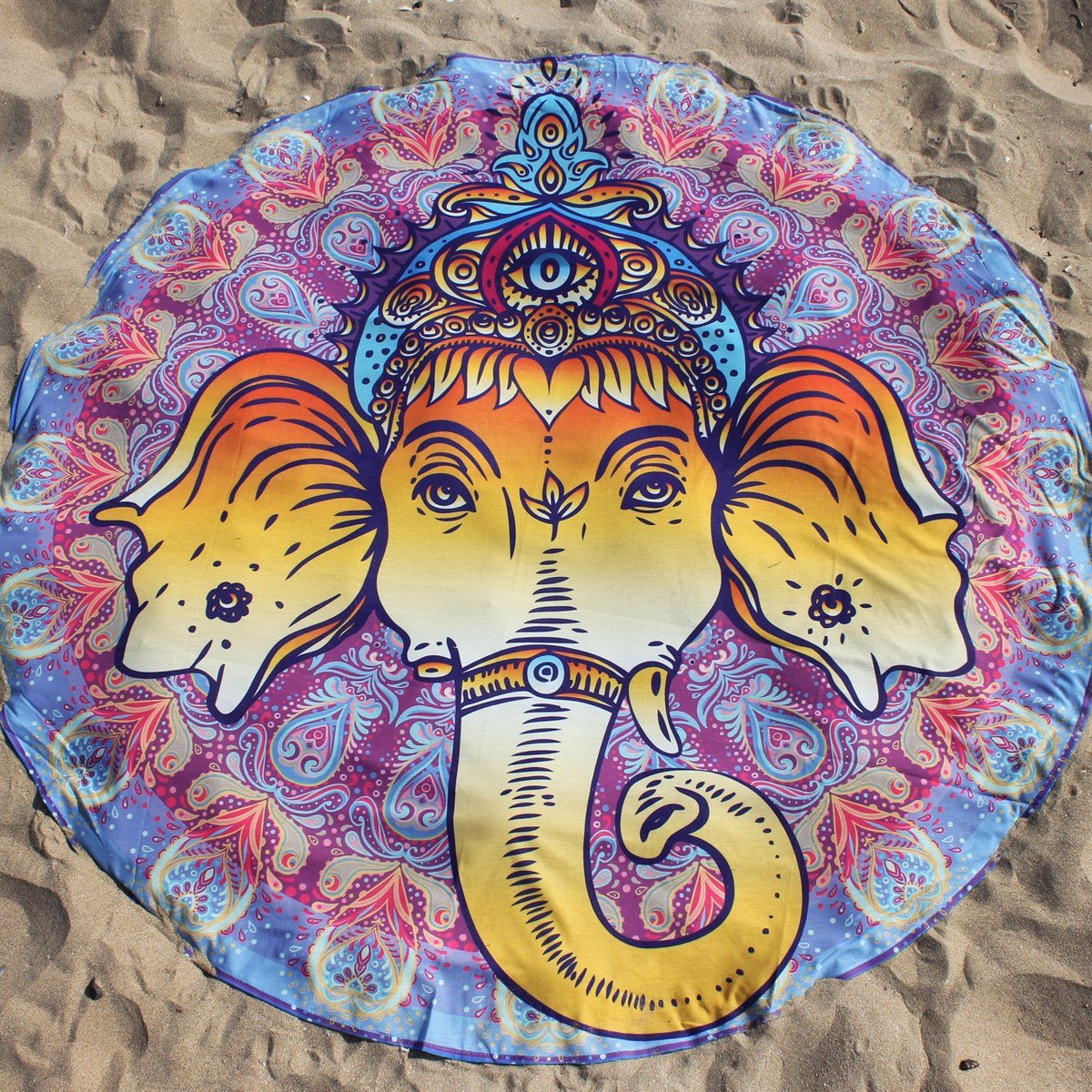 Ganesha - Wandverkleidung 150x150 cm