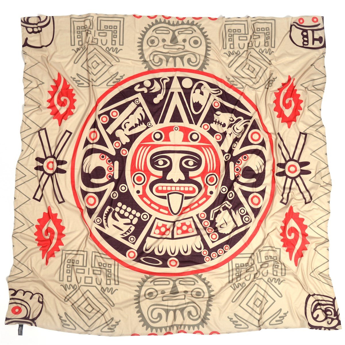 Aztekischer Sonnenkalender - Wandverkleidung 75x75 cm