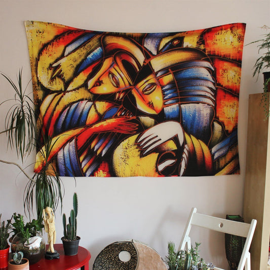 Abstraktes Ölgemälde  - Wandverkleidung 150x105 cm