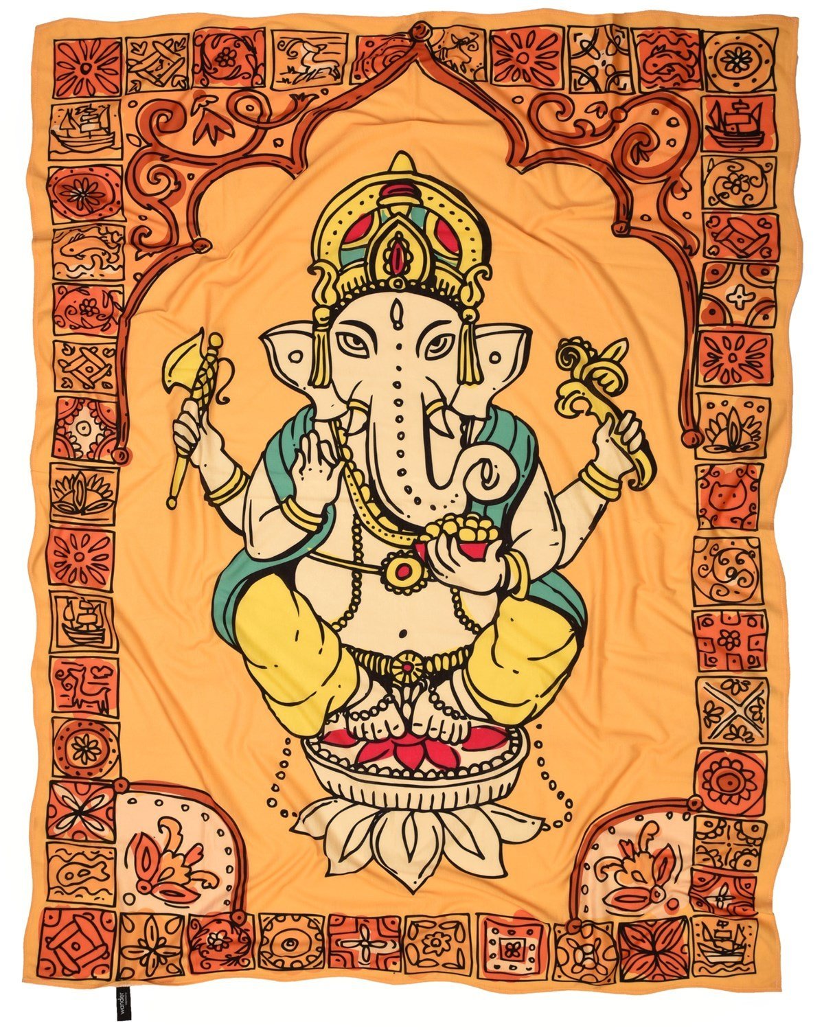 Hinduism God Ganapati  - Wandverkleidung 150x105 cm