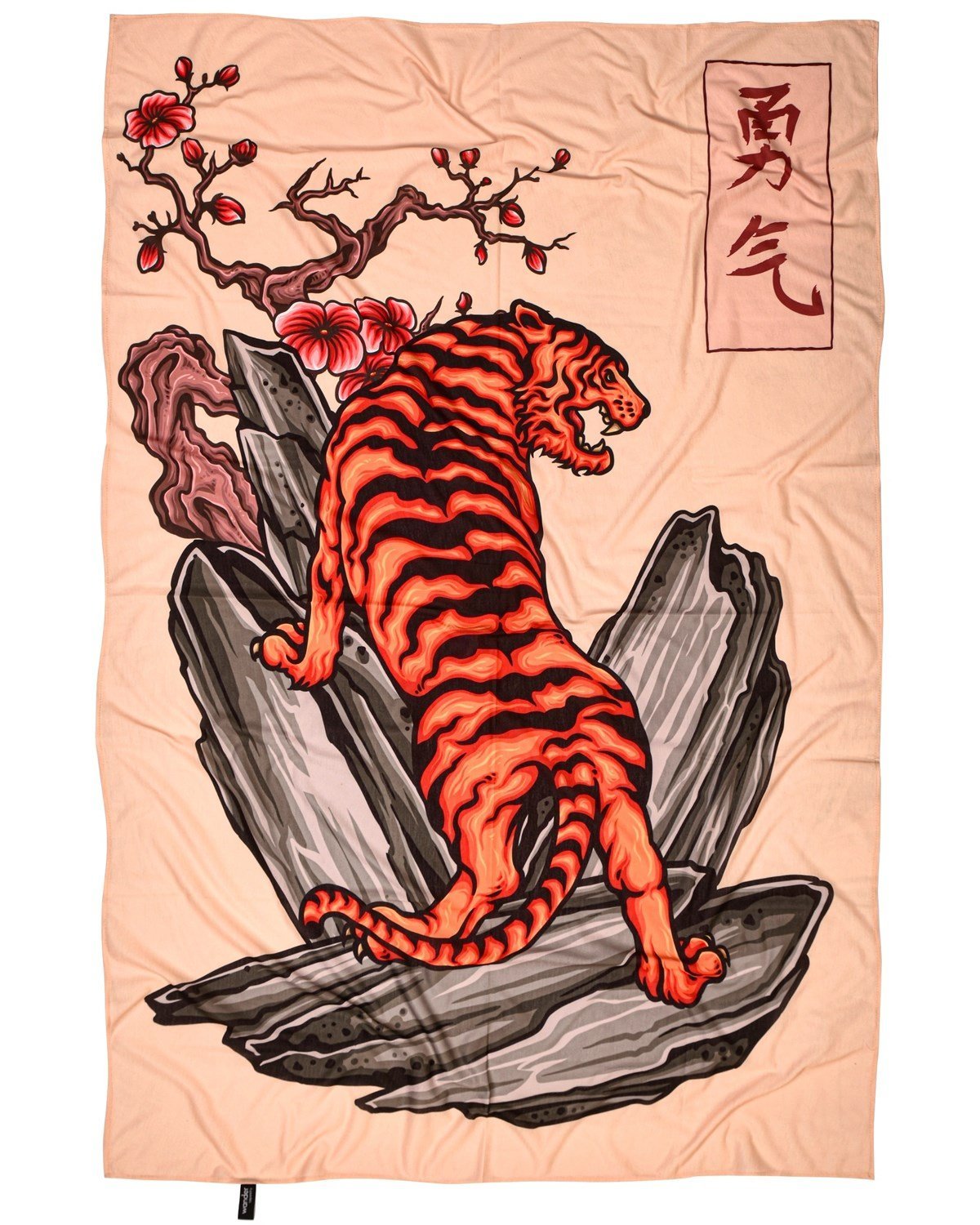 Japanischer Tiger  - Wandverkleidung 150x105 cm